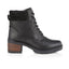 Cara Women Leather Heeled Boot - Amen Shoes