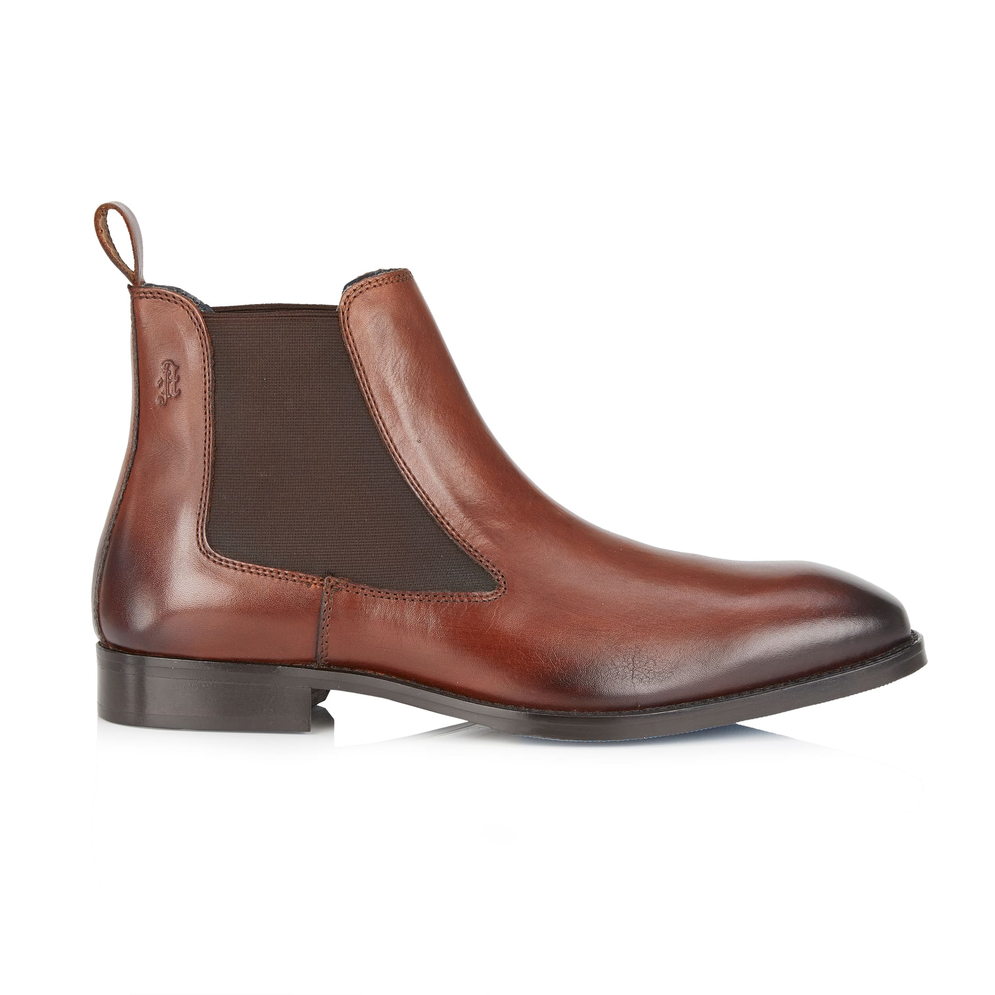 Dundalk Mens Leather Chelsea Boot - Brown - Amen Shoes  Dundalk Mens Leather Chelsea Boot - Brown - Amen Shoes