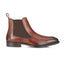 Dundalk Mens Leather Chelsea Boot - Brown - Amen Shoes