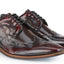 Dublin Mens Leather Brushed Hi Shine Brogue Shoe - Oxblood - Amen Shoes