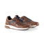 Cameron Mens Leather Dress Trainers - Tan