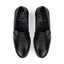 Portrush Mens Leather Classic Loafer - Black