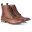 Adare Mens Leather Lace up Brogue Boot