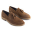 Affleck Mens Suede Leather Smart Loafer - Chocolate