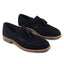 Affleck Mens Suede Leather Smart Loafer - Navy