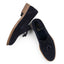 Affleck Mens Suede Leather Smart Loafer - Navy