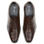 Bangor Mens Leather Toe Cap Lace Up Shoe