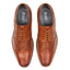 Cashel Mens Leather Paisley Laser Brogue Shoe