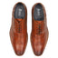 Cork Mens Leather Paisley Laser Brogue Shoe