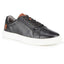 Cavan Mens Leather Cup Sole Trainer - Black