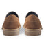 Affleck Mens Suede Leather Smart Loafer - Chocolate