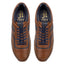 Cameron Mens Leather Dress Trainers - Tan