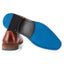 Cork Mens Leather Paisley Laser Brogue Shoe