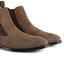 Dundalk Mens Leather Chelsea Boot - Light Brown