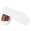 Cavan Mens Leather Cup Sole Trainer - Brown