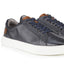 Cavan Mens Leather Cup Sole Trainer - Navy