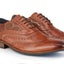 Cork Mens Leather Paisley Laser Brogue Shoe