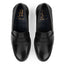 Portrush Mens Leather Classic Loafer - Black