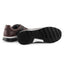 Cameron Mens Leather Dress Trainers - Dark Brown