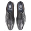 Derry Mens Leather Brogue Shoe - Black