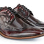 Dublin Mens Leather Brushed Hi Shine Brogue Shoe - Oxblood