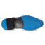 Liffey Mens Leather Lace up Pebble Grain Zip Boot