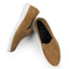 Ridley Mens Suede Leather Penny Loafer - Tan