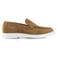 Ridley Mens Suede Leather Penny Loafer - Tan