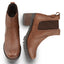 Roisin Womens Leather Platform Chelsea Boot