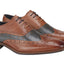 Roscommon Mens Leather Two Tone Brogue Shoe
