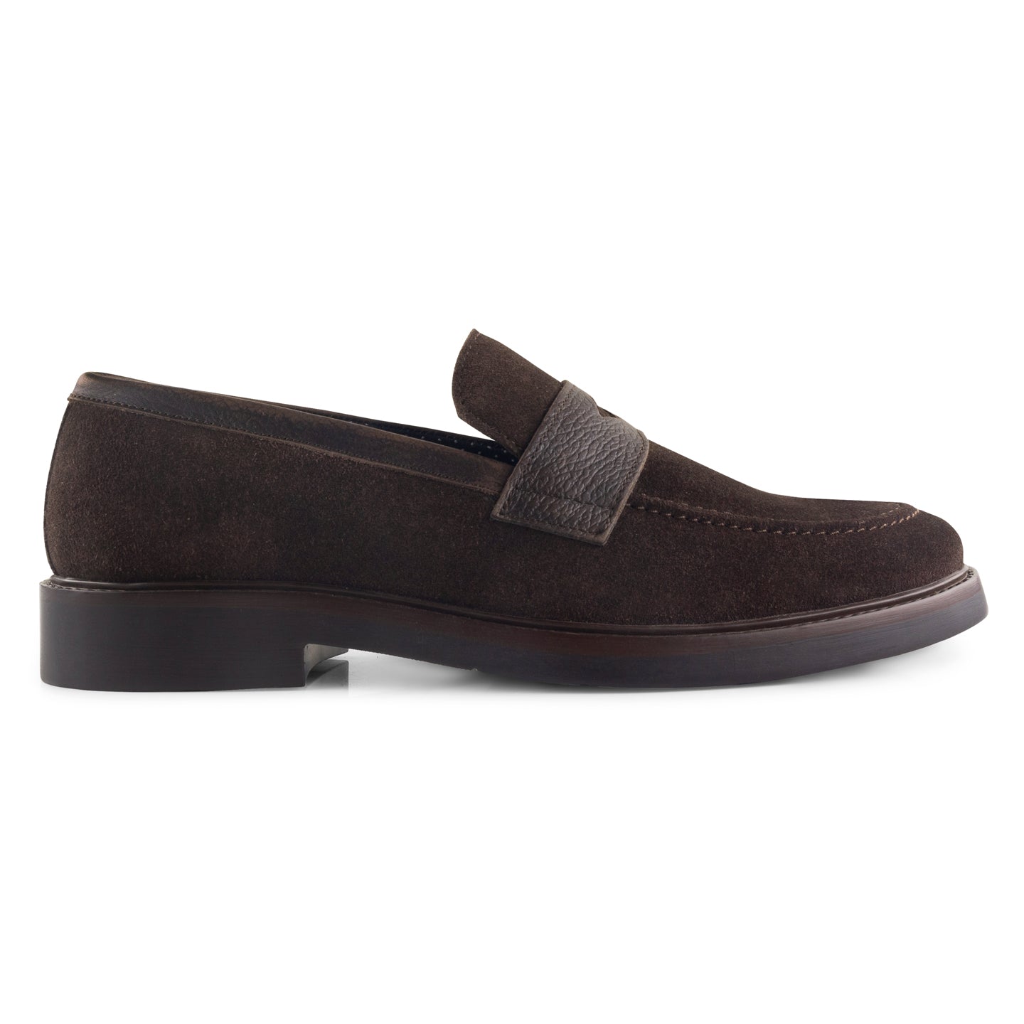Waterford Mens Leather Formal Loafer - Brown
