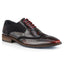 Wexford Mens Leather Two Tone Brogue Shoe